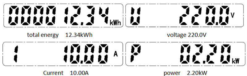 Medidor de energia ADL10-E DIN